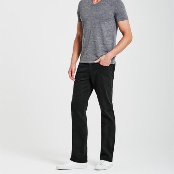 AG Adriano Goldschmied men's the Protege straight leg jeans black SZ 33x34